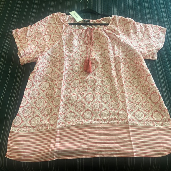 Avenue plus size boho blouse - Picture 4 of 8